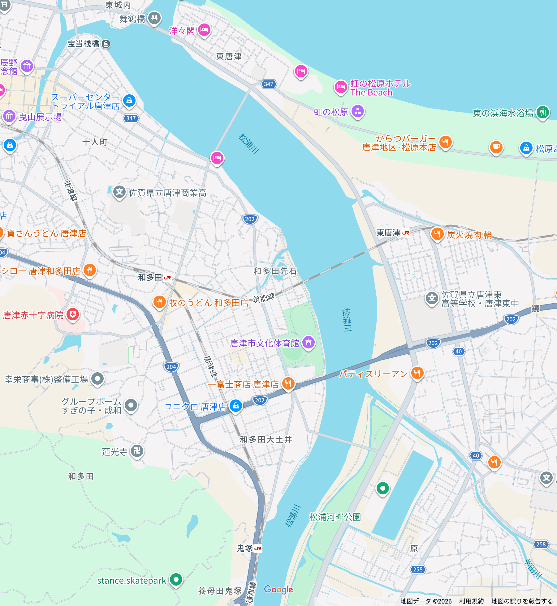 無料駐車場マップ